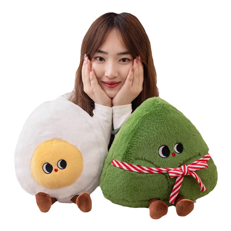 创意粽子公仔玩偶毛绒玩具娃娃