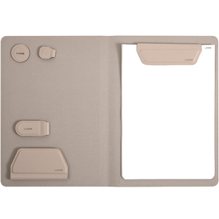 LHiDS商务记事本 磁吸收纳a5笔记本组合模块可拆卸纸夹笔夹名片夹