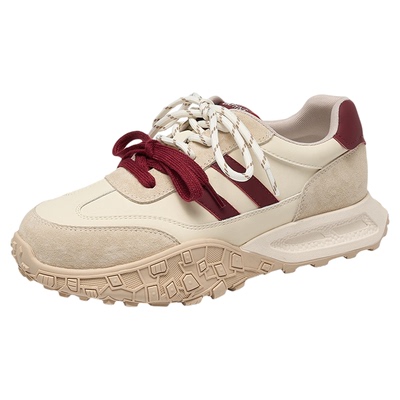 德训鞋达芙妮厚底老爹鞋休闲运动