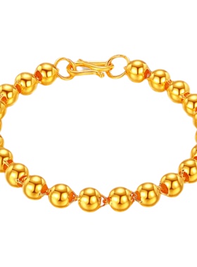 黄金色手链女时尚百搭不掉色手串