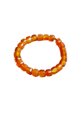 Ciel原创天然浅红色玛瑙戒指