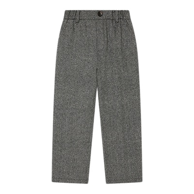 瑞比克英伦风绅士直筒西裤