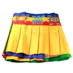 五色藏式帷幔蒙古包装饰用品八吉祥普玛特色饭店墙围挂帘寺庙桌围