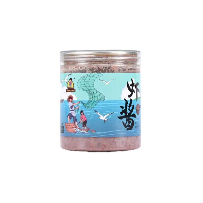 山东渤海湾滨州沾化虾酱鲜虾酱海虾酱海鲜酱非正宗即食1000g鲜泡