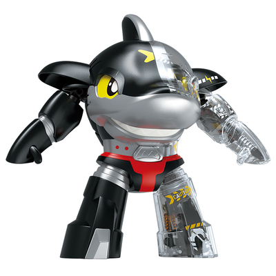 TOPTOY铁甲小宝卡布达鲨鱼辣椒