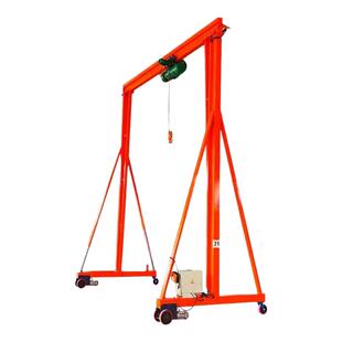 山东厂家直销电动无轨移动式龙门架轨道直行龙门吊门式起重机吊机