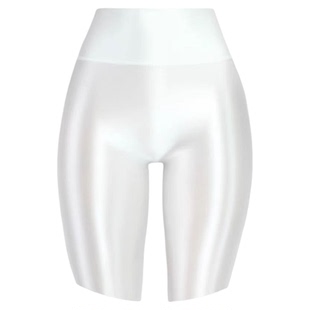 无缝油亮连脚裤光泽舍宾袜丝袜瑜伽健美紧身裤高腰修身收腹连裤袜