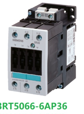 议价3RT5066-6AP36西门子低压接触器3RT50666AP36 300A,AC-3 400V