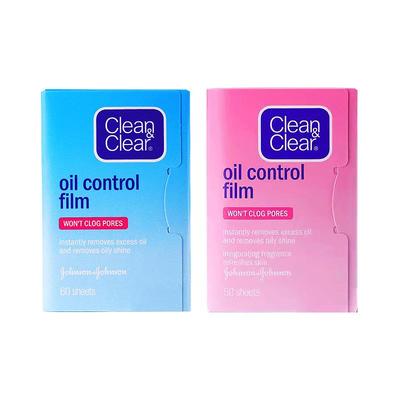 可伶可俐吸油纸蓝膜粉膜面部吸油面巾纸控油补妆毛孔脸部清爽男女