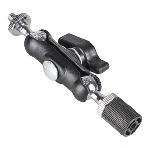 球头转1/4转接头车载手机支架悬臂万向金属豌豆荚17mm球头配件