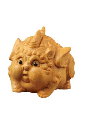 南美黄杨木木雕貔貅招财进宝工艺品摆件雕刻木制木质实木猫咪小狗