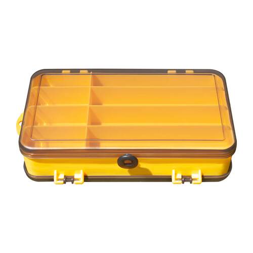 UMI钓鱼配件盒双面路亚收纳盒路亚饵盒鱼钩假饵便携渔具工具盒