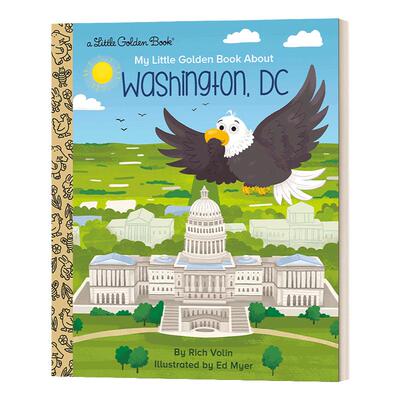 My Little Golden Book about Washington, DC 华盛顿 兰登书屋精装小金书