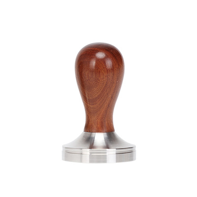 三件套实木压粉器粉锤平底/螺纹