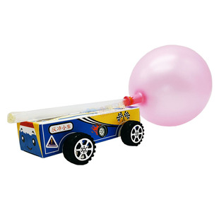 S1反冲小车作用力与反作用力幼小初科学实验器材小问号STEAM教具