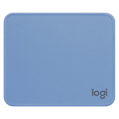 罗技鼠标垫大桌垫电竞游戏办公简约纯色精密锁边加厚橡胶鼠标垫子