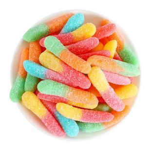 酸沙糖果零食网红爆款酸糖散装酸砂水果软糖奖励学生儿童橡皮糖