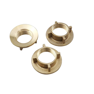 4分全铜螺母水龙头配件单冷龙头塑料固定座1寸冷热龙头紧固器32mm