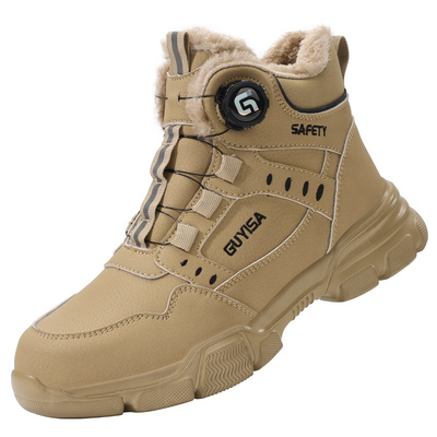 超轻软新款高帮防水舒适劳保鞋