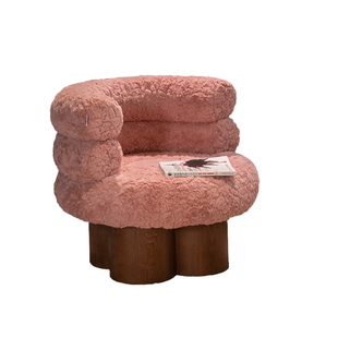 阑珊阁梳妆椅奶油风女生衣帽间卧室化妆椅子轻奢高级感化妆凳子