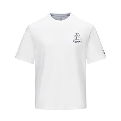 【凉感】Munsingwear万星威休闲夏季男士高质量圆领正肩短袖T恤