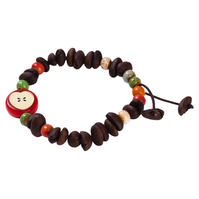 陶瓷咖啡豆手链情侣款