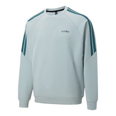 Adidas/阿迪达斯正品春秋男士圆领套头经典轻质宽松卫衣KQ7884