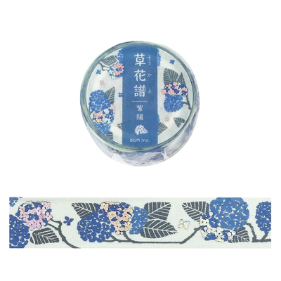日本BGM烫金箔印和纸美纹胶带