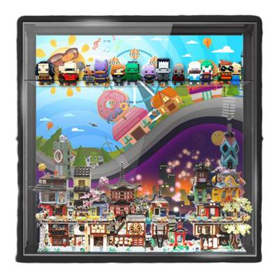 kgBOX手办模型街景展示盒