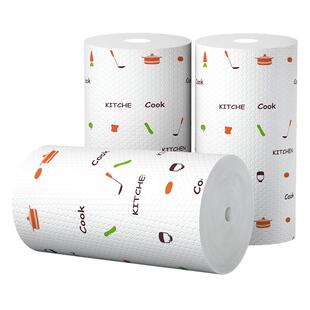 懒人抹布厨房专用纸一次性洗碗布干湿两用家用清洁用品加厚无纺布