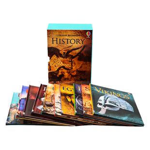 尤斯伯恩初学者系列历史 Usborne Beginners History 10册盒装套装英文原版儿童英语启蒙绘本少儿科普读物罗汉普顿大学推荐