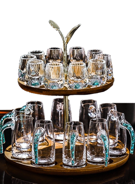 BOKASSA高档白酒杯分酒器套装