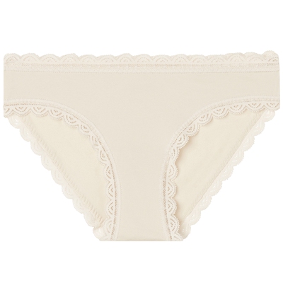 意式经典性感蕾丝花边三角内裤