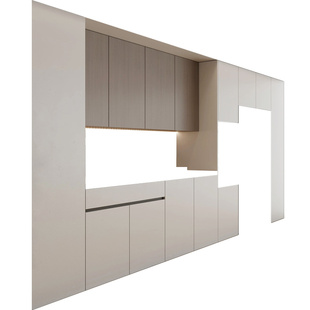 子午灰肤感贴纸餐边柜改色贴膜装饰柜子背板壁纸莫干山墙面衣柜白