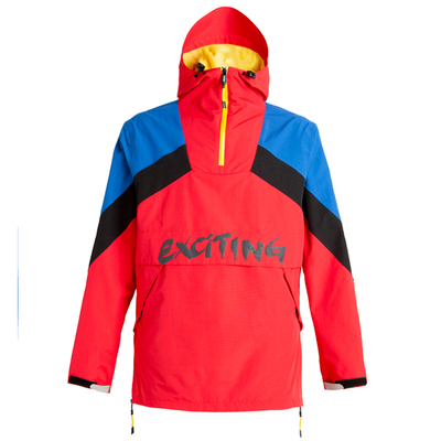 中性复古exciTING防风防水冲锋衣