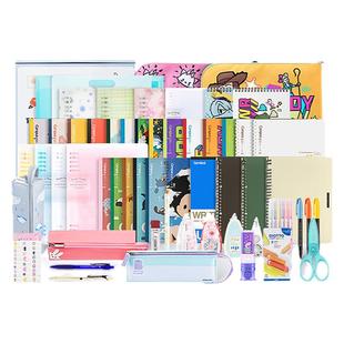 日本KOKUYO国誉文具礼盒小学生文具中性笔套装初中生新年礼物实用日本进口笔记本学生开学升学毕业礼物修正带