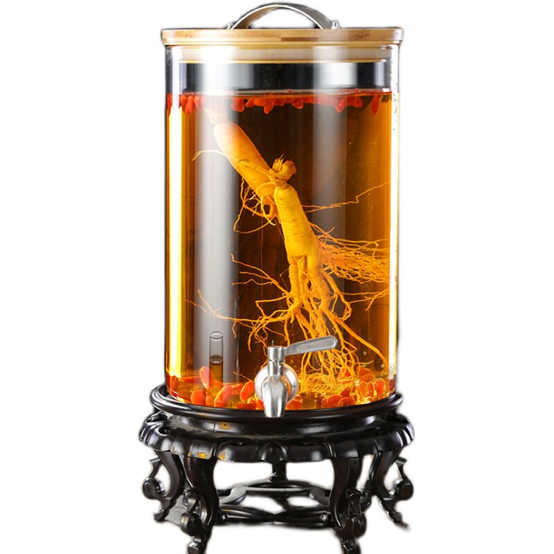 高硼硅发酵桶水果泡酒玻璃瓶