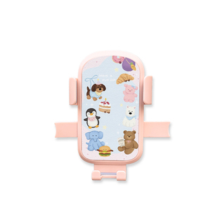 可爱小狗电动车手机支架2025新款防震防水自行车电瓶车通用支架