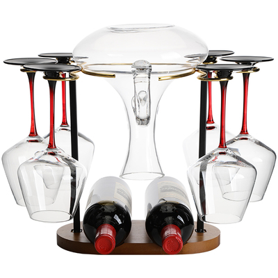 创意实木红酒杯架倒悬挂高脚杯