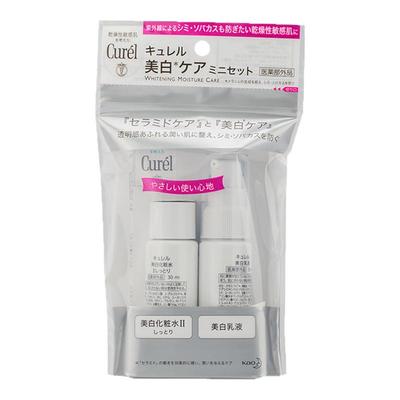 珂润Curel润浸亮肤保湿旅行装 水+乳液尚都乐客sundrug保税