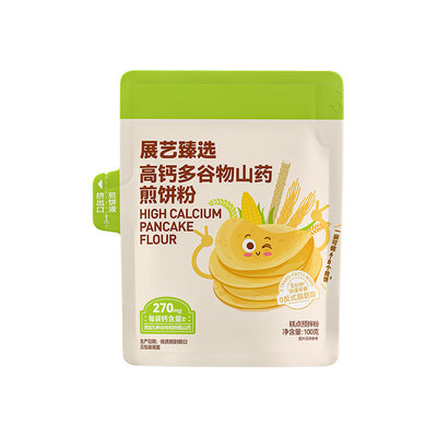 展艺臻选高钙多谷物松饼粉山药煎饼粉早餐预拌粉早餐铜锣烧烘焙