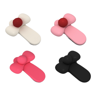 TOGGLER 小小世界系列 亲肤硅胶蝴蝶结碎发bb夹发夹发卡生日礼物