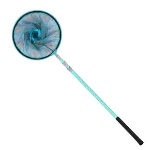 黑金碳素抄网套装超轻超硬抄网杆裸竿全套伸缩大物钓鱼捞鱼网抄网