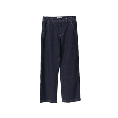 TALASA阔腿裤直筒长裤高腰显瘦