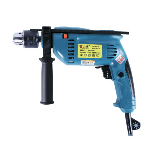 飞将双轴承冲击钻多功能手电钻手枪钻电动工具套装包邮