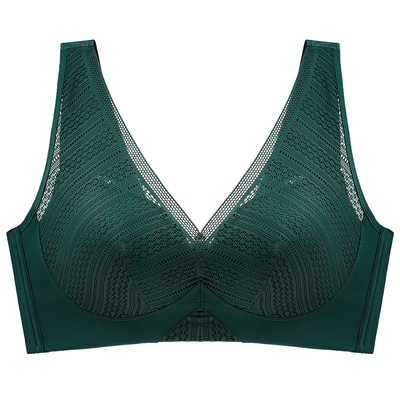 文胸胖MM95c100d女薄肥大码收