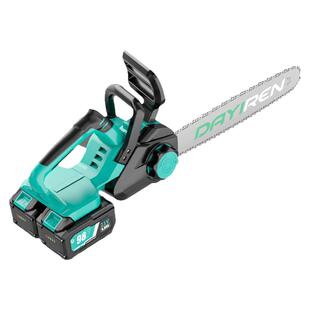 电锯大容量家用小型手持充电式电链锯电动锯树神器适配大艺锂电池