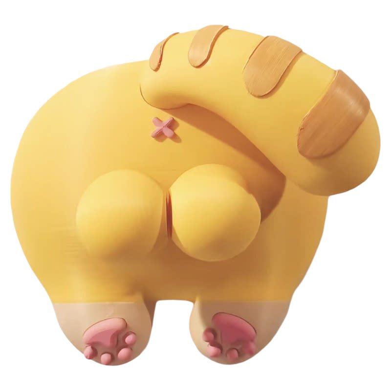 巨猫蛋蛋按键开关贴3D打印