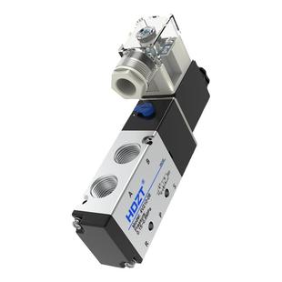 电磁阀气动控制阀4v210-08二位五通气缸气阀开关换向阀电磁阀24v