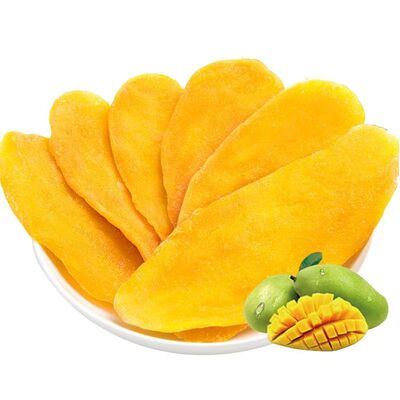 芒果干厚切大片酸甜新鲜天然水果干果脯办公室休闲零食小吃年货节